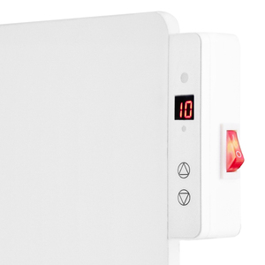 Photos personnalisées Thermostat à distance à convection 425W <span class=keywords><strong>LED</strong></span> électrique ultra-mince <span class=keywords><strong>plat</strong></span> à peindre panneau chauffant en céramique à inertie - Product Image 4