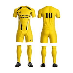INHOO ORG pria dewasa setelan Jersey sepak bola poliester kustom seragam sepak bola latihan tim kosong Set Nama Klub - Product Image 2