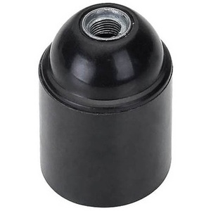 ขั้วหลอดไฟเบกาไลต์สีดำ E27 พร้อมเกลียวสำหรับโคมไฟเพดาน - Product Image 1
