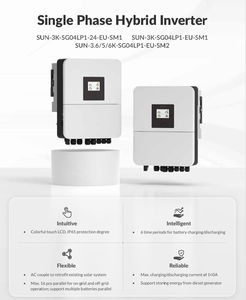 อินเวอร์เตอร์พลังงานแสงอาทิตย์แบบเชื่อมต่อกับระบบไฟฟ้าสาธารณะ TengLong 3-5kW ประสิทธิภาพสูง 96.5% คลื่นไซน์ ระบบเฟสเดียว มาตรฐาน IP65 รองรับแบตเตอรี่ลิเธียมไอออน รับประกัน 5 ปี - Product Image 6