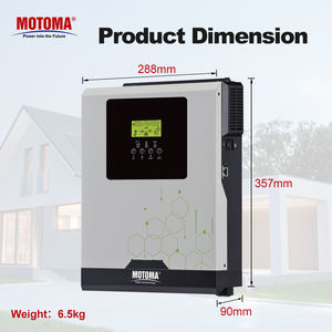 <span class=keywords><strong>Inversor</strong></span> de Energía Solar de 1500W 12V DC a 220V AC, Onda Sinusoidal Pura/Modificada Opcional, para Aplicaciones Fuera de la Red, OEM, ODM, Venta al Por Mayor - Product Image 2