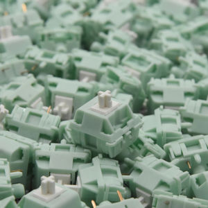 สวิตช์ UNIKEYS X BSUN Waves Rail Bottom-out Linear 5-pin แบบหล่อลื่นจากโรงงานสำหรับคีย์บอร์ดแบบกลไก - Product Image 3