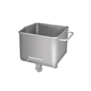 304 Roestvrijstalen <span class=keywords><strong>Hopper</strong></span> Kar, Materiaal Omzet Kar, Voedsel Fabriek Speciale <span class=keywords><strong>Trolley</strong></span> - Product Image 3