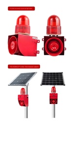 Altavoz de alarma acústica-óptica de alto decibelio para seguridad en sitios de construcción Solar Voice Prompt LV Products - Product Image 4