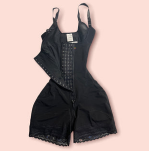 Produits les plus vendus en alibaba Vêtements de forme en dentelle pour le corps complet Taille haute <span class=keywords><strong>Fajatex</strong></span> gaines postopératoires - Product Image 1