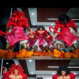 Statue DX Brother 50cm <span class=keywords><strong>Super</strong></span> Four Broly PVC Collection Figures Nouvelle Source d'Approvisionnement Figurine Décoration Marchandise - Product Image 2