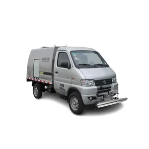 World best selling products 3t Intelligent Road Cleaning Truck dimension 4460x1700x2130 engine rated power 83kw