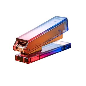 Juego de grapadora acrílica de arcoíris <span class=keywords><strong>para</strong></span> oficina, escuela y hogar, con dispensador de <span class=keywords><strong>cinta</strong></span> grapadora, soporte <span class=keywords><strong>para</strong></span> bolígrafo, caja removedora de notas - Product Image 1