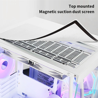 Boîtier d'Ordinateur Compact à Flux d'Air Élevé SNOWMAN, Vente Directe d'Usine, pour Cartes M-ATX / Mini-ITX, Support Refroidisseur CPU 157mm