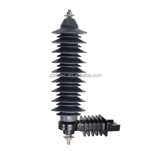 YH10W-24S10C600 Vente chaude Paratonnerre à haute tension 24kv en oxyde de silicium pour la protection des lignes aériennes - Product Image 3