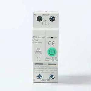 ホワイトWiFiサーキットブレーカー 1P40A/ZIGBEE/スマートサーキットブレーカー（測定機能なし）CBC小型WiFiサーキットブレーカー - Product Image 5