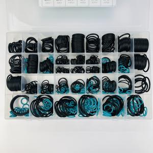 ZM 953, двухсторонняя круглая кольцевая втулка, 200 шт., набор резиновых втулок с сплошным отверстием, различные стили - Product Image 2