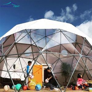 Tienda de cúpula de PVC para hotel, carpa de lujo con sujeción geodésica para exteriores - Product Image 3