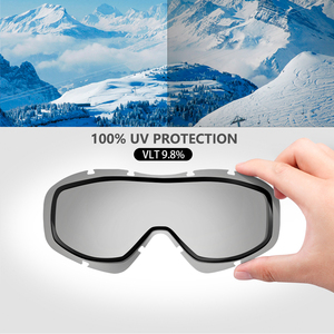 OutdoorMaster 2025 Lunettes <span class=keywords><strong>de</strong></span> ski OEM Logo personnalisé Sans cadre Rétro Anti-buée Protection UV Lunettes <span class=keywords><strong>de</strong></span> neige Snowboard Sports Googles - Product Image 4