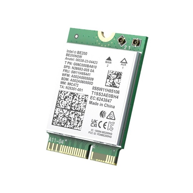 WIFI7 Wireless Network Interface Card BE200 8774M Tri-band M2 WiFi Receiver + Bluetooth 5.4 Spot Fast Delivery
