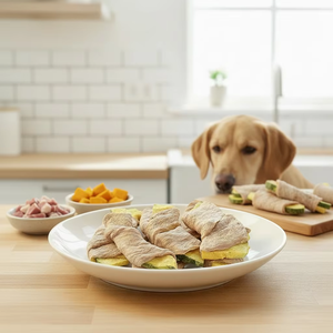 Snack para Mascotas, Rollo de Pato, Vegetales de Espino, Liofilizado, Alto en Proteínas, Sin Granos, Recompensa de Entrenamiento para Perros <span class=keywords><strong>y</strong></span> Gatos, para la <span class=keywords><strong>Salud</strong></span> de la Piel <span class=keywords><strong>y</strong></span> el Pelaje - Product Image 2