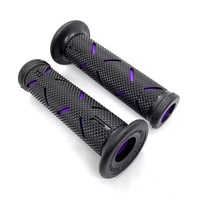Nouvelles poignées de guidon universelles KB de haute qualité, 22 mm, respectueuses de l'environnement, antidérapantes, souples, pour moto tout-terrain, VTT, scooter, moto