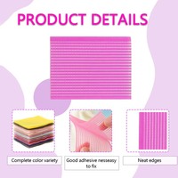Ventes directes d'usine Logo personnalisé Crochet et boucle Pinces à cheveux en nylon Accessoires Pinces à cheveux