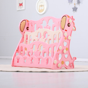 Estantería <span class=keywords><strong>Infantil</strong></span> Moderna Ajustable y Multifuncional para Guardería, Librería Extensible de Plástico para Sala de Estar, Estantería para Niños - Product Image 2