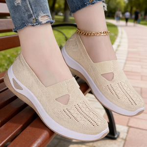 Chaussures décontractées respirantes en tissu pour femmes, idéales pour le printemps, l'été et l'automne, pour la marche et le fitness - Product Image 5