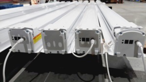 Pantalla de proyector eléctrica empotrada en el techo 4K de 150 pulgadas, vídeo <span class=keywords><strong>HDTV</strong></span>, cine en casa, pantalla de proyección blanca mate de tensión - Product Image 5