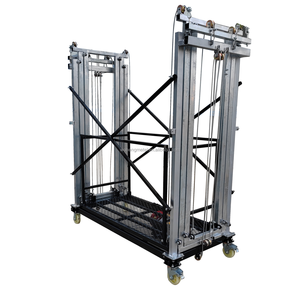 Mới 2-10m có thể gập lại giàn giáo thép Nâng Nền tảng tải trọng 500kg cho kho Xây Dựng Công nghiệp ngoài trời - Product Image 3