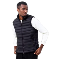 Fournisseur chinois, service OEM, vestes sans manches, vente chaude, coupe-vent, polyester, vêtements de pêche décontractés pour hommes