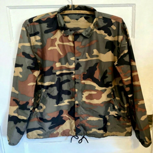2021 New Style Men's Casual Winter <b>Coach</b> Jacket Woven Fabric Color <b>Coaches</b> Jackets Street Wear Fashion OEM Service Waterproof - Product Image 1