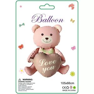 Palloncino in Foil a Forma di Cuore Opaco <span class=keywords><strong>con</strong></span> Scritta 'Love You', Nuovo Design, Confezione Singola, per Decorazioni di San Valentino e Matrimoni - Product Image 5