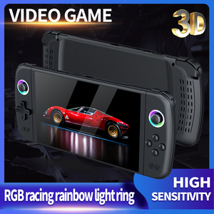 Nueva Consola de Videojuegos Portátil Retro HD de 7 Pulgadas, Inalámbrica, con 64 GB, +15000 Juegos, Emulador, Consola de Juegos Portátil M27 - Product Image 4