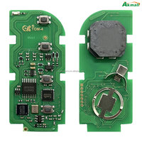 Placa PCB Universal Inteligente para Llave de Coche CK TOM Series TOM-O-04 de 4 Botones para Lexus (Solo Placa) Compatible con 8A