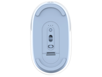 Souris de bureau ergonomique transparente rechargeable double mode BT PC, capteur optique sans fil 3D 2,4 G 1200 DPI, vente en gros d'usine OEM