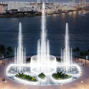 Prezzo competitivo Fonte esterno Do Jardim 3d ologramma proiettore LED musica pubblicitaria danza acqua schermo fontana - Product Image 5