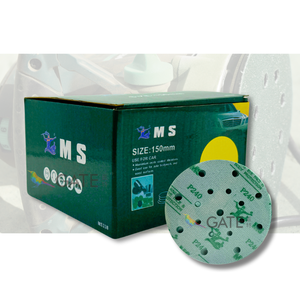Disques de ponçage essentiels <span class=keywords><strong>à</strong></span> 17 trous de 6 pouces pour le polissage de la <span class=keywords><strong>peinture</strong></span> de <span class=keywords><strong>carrosserie</strong></span> pour l'entretien et la réparation de voiture - Product Image 1