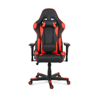 Chaise de jeu en cuir PU pour gamer, idéale pour le bureau ou la salle de jeux, avec hauteur réglable et rotation à 360 degrés, en promotion