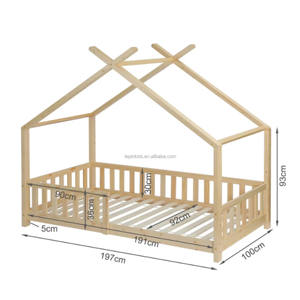 Lits bébé modernes en bois les plus vendus pour bébés et enfants, support OEM/ODM - Product Image 6