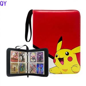 Q Y Direct Supplier 4-Pocket Zipper Trading <b>Card</b> <b>Binder</b> Portable <b>Card</b> Storage Album for Collectors Wholesale - Product Image 2