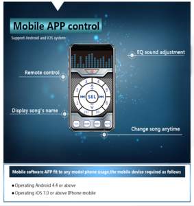 Bf-il download di doppio din car stereo sistema di video sexy mp3 di trasporto - Product Image 4