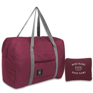 Nouveaux sacs de voyage pliables en nylon unisexes, sacs de grande capacité, sacs à main imperméables pour femmes, sacs de voyage pour hommes, livraison gratuite - Product Image 1
