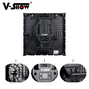 VSHOW Q7 7*7 Double <span class=keywords><strong>matrice</strong></span> <span class=keywords><strong>de</strong></span> lumière DMX pour DJ Disco Party Light Pleine couleur 49 pièces Lumière dorée avec 441 pièces Rgb 3 en 1 Pixel - Product Image 5