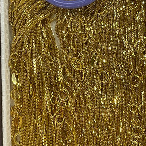 Nuevo diseño delgado 18 pulgadas au750 joyería 18K collar <span class=keywords><strong>de</strong></span> <span class=keywords><strong>oro</strong></span> para la fabricación <span class=keywords><strong>de</strong></span> joyas caja <span class=keywords><strong>cadena</strong></span> 18 quilates <span class=keywords><strong>de</strong></span> <span class=keywords><strong>oro</strong></span> para bebés niñas - Product Image 4