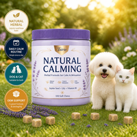 Complément Apaisant pour Chiens : Formule Naturelle à Base de Graines de Jujube et de Lécithine – Friandises à Mâcher Molles pour un Soutien Quotidien à la Relaxation (OEM)