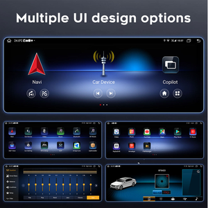 NaviHua para Benz Serie C GLC A CLA GLA GLK CLS Clase E, Nueva Radio de Auto Android con Pantalla Dual, Multimedia, Carplay, Auto Estéreo, GPS, DSP - Product Image 5
