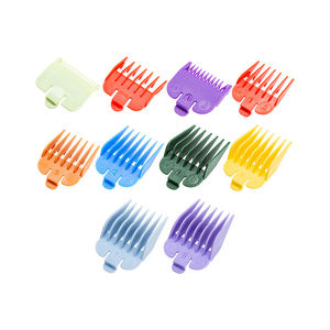 Professional Salon 10 pz/set Hair <span class=keywords><strong>Clipper</strong></span> Limit Comb <span class=keywords><strong>Universal</strong></span> Barber Guide <span class=keywords><strong>Combs</strong></span> Multicolor Barber <span class=keywords><strong>Clipper</strong></span> Guards Comb - Product Image 1