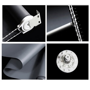 Persianas enrollables de cebra no motorizadas de tela de doble capa - Product Image 2