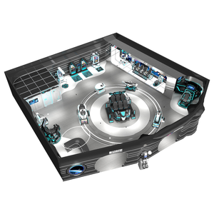 <span class=keywords><strong>Virtual</strong></span> Reatily Game Room Arcade VR Configuración 9D VR Parque temático de atracciones Kid Playground Indoor Video Games Equipment - Product Image 2