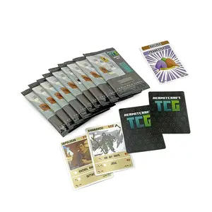 Premium Custom Printed TCG Booster Pack For Trading Card Game Customizable Playing Deck