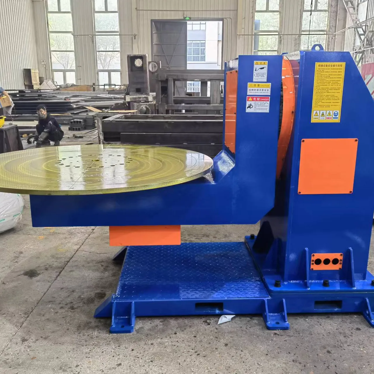 China L Type 2 Axis Welding Positioner Rotary Welding Table