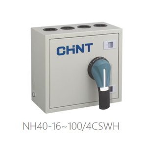 <span class=keywords><strong>CHINT</strong></span> สวิตช์ความปลอดภัยแบบปิดสำหรับระบบไฟฟ้าสวิตช์ความปลอดภัยตัวแยกอุตสาหกรรมแบบ <span class=keywords><strong>NH40</strong></span> 630A 4P - Product Image 1