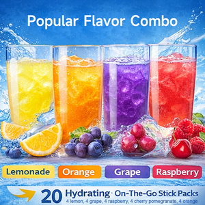 Poudre d'électrolytes sans sucre pour boisson sportive hydratante, zéro calorie, poudre d'électrolytes Keto, sachets portables, marque privée - Product Image 4
